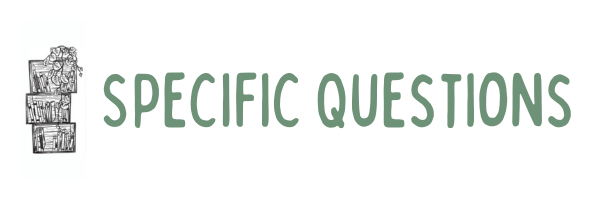 specific book club questions