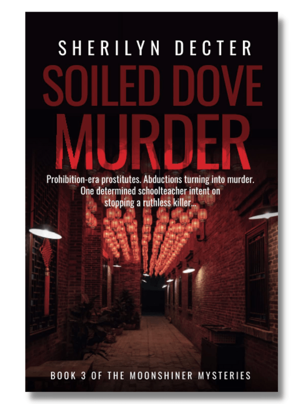 Soiled dove murder by Sherilyn Decter book cover is among the best books we read in 2023