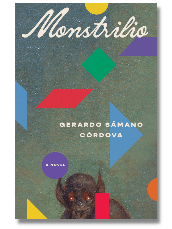 Monstrilio by Gerardo Sámano Córdova book cover is among the best books we read in 2023